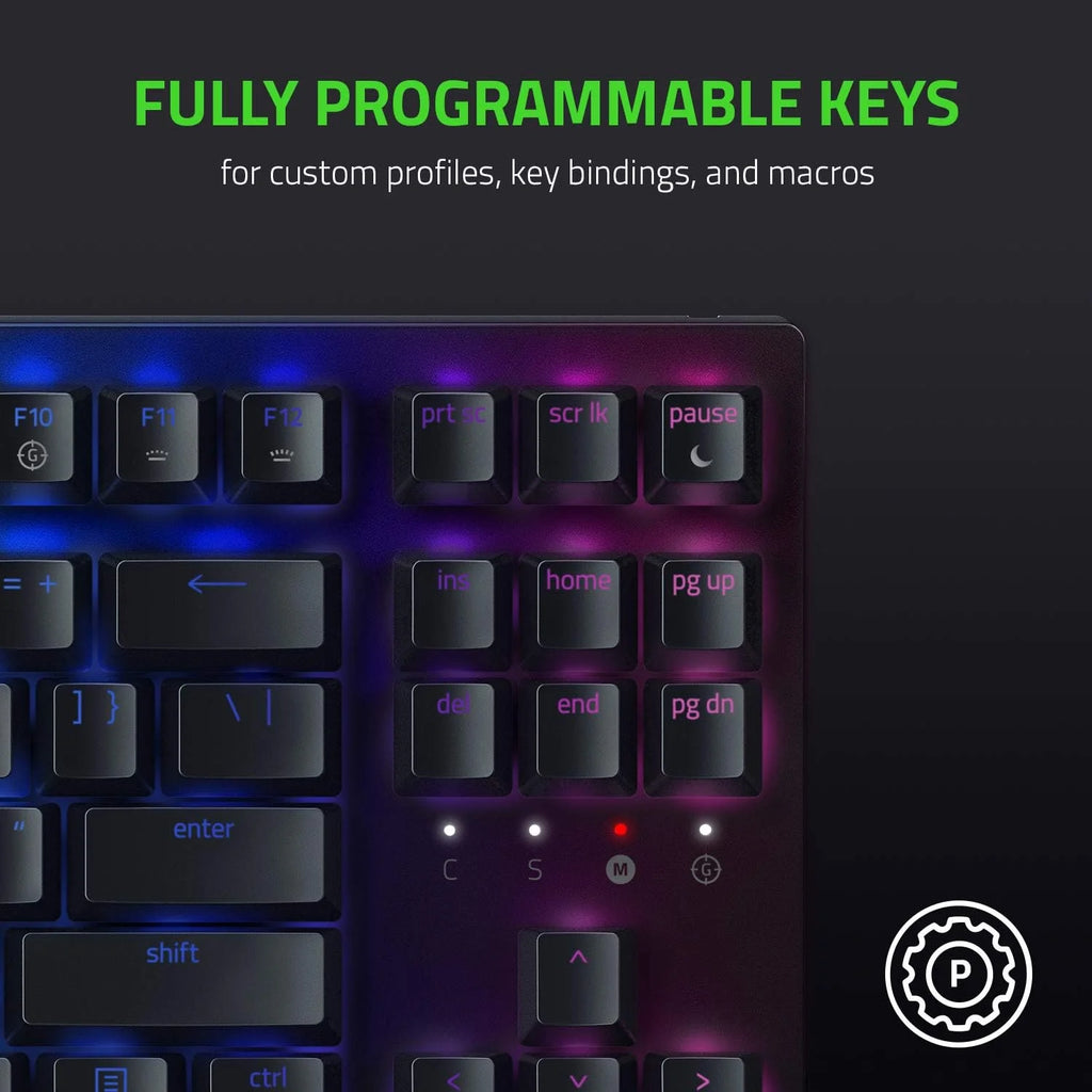 RZ03-03490200-R3U1 Blackwidow V3 Tenkeyless Green Switch US Mechanical Gaming Keyboard