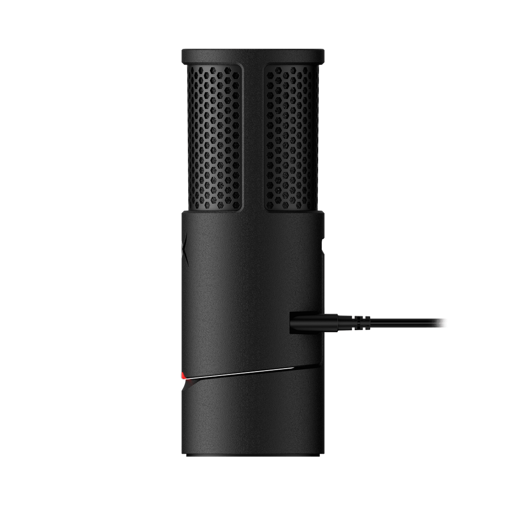 Solocast 2 – Gaming USB Condenser Mic for PC, USB-C to USB-A, Built-In Pop Filter, Internal Shock Mount, Plug and Play, 24-Bit / 96Khz, Compact Tiltable Stand - Black