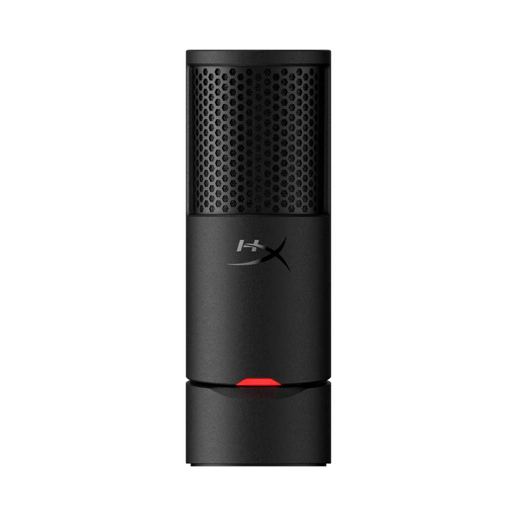 Solocast 2 – Gaming USB Condenser Mic for PC, USB-C to USB-A, Built-In Pop Filter, Internal Shock Mount, Plug and Play, 24-Bit / 96Khz, Compact Tiltable Stand - Black