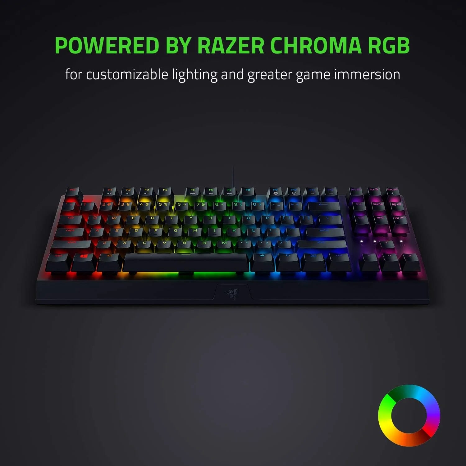 RZ03-03490200-R3U1 Blackwidow V3 Tenkeyless Green Switch US Mechanical Gaming Keyboard