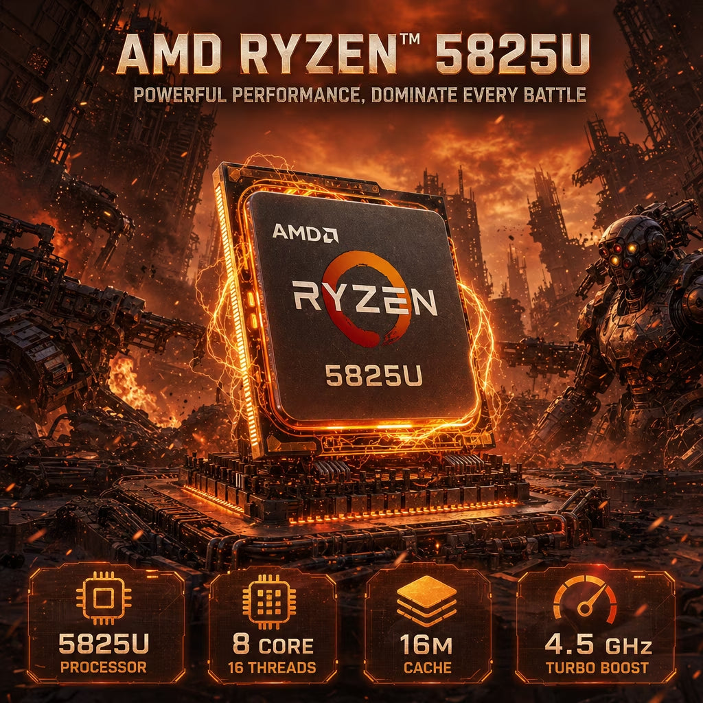 Laptop 15.6 FHD Gaming Laptop, AMD Ryzen 7 5825U, 16GB RAM, 768GB SSD, Windows 11, Graphite, Wifi 5,Gray
