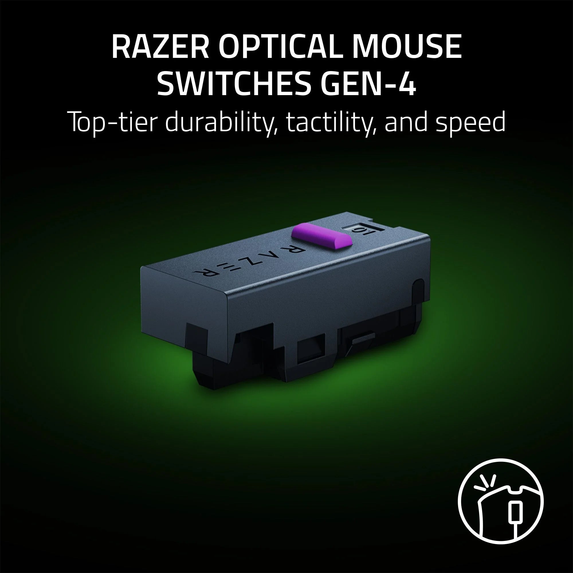Cobra Hyperspeed - Lightweight Customizable Wireless PC Gaming Mouse, 2.4Ghz, Bluetooth, 62G, Black