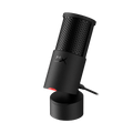 Solocast 2 – Gaming USB Condenser Mic for PC, USB-C to USB-A, Built-In Pop Filter, Internal Shock Mount, Plug and Play, 24-Bit / 96Khz, Compact Tiltable Stand - Black