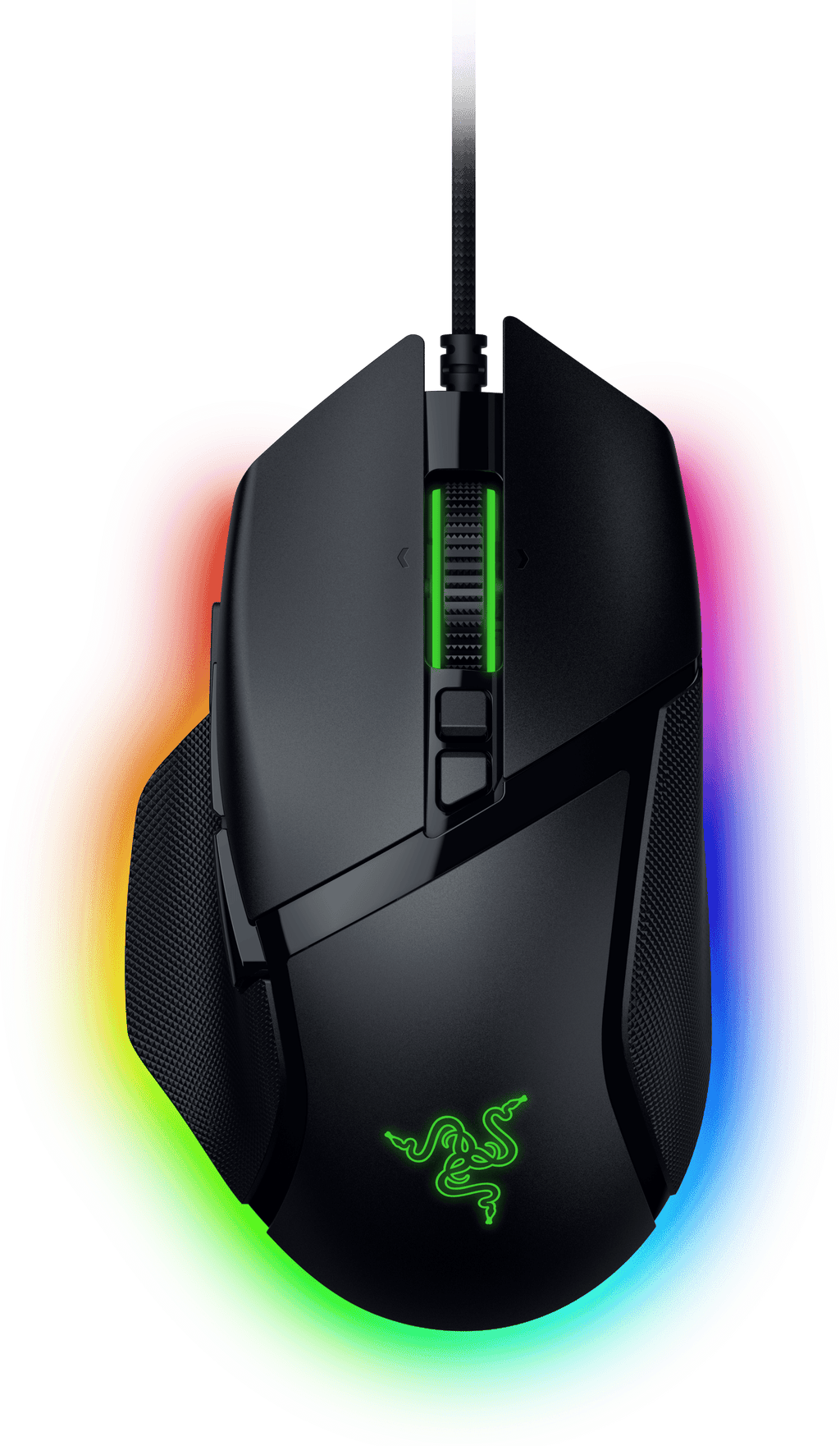 Basilisk V3 35K Fully Customizable Ergonomic Gaming Mouse with Chroma RBG, Black
