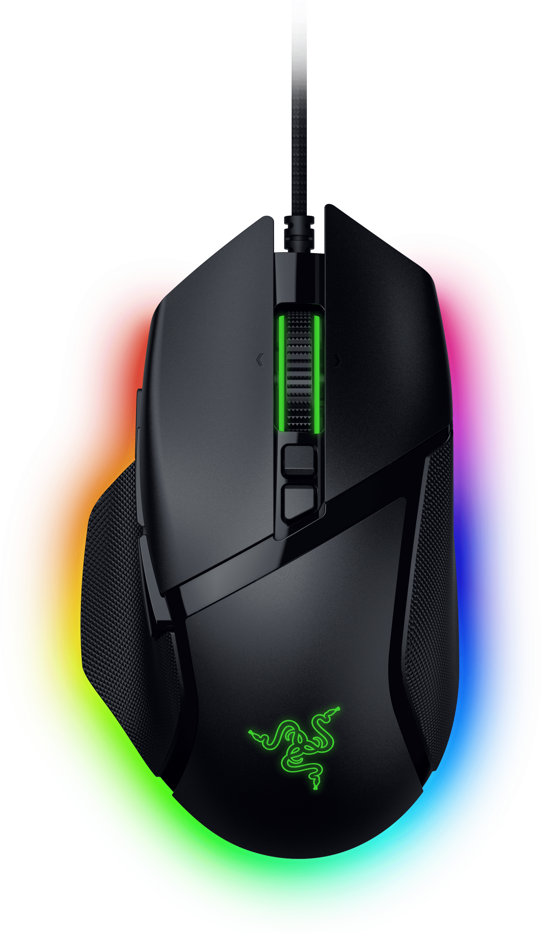 Basilisk V3 35K Fully Customizable Ergonomic Gaming Mouse with Chroma RBG, Black
