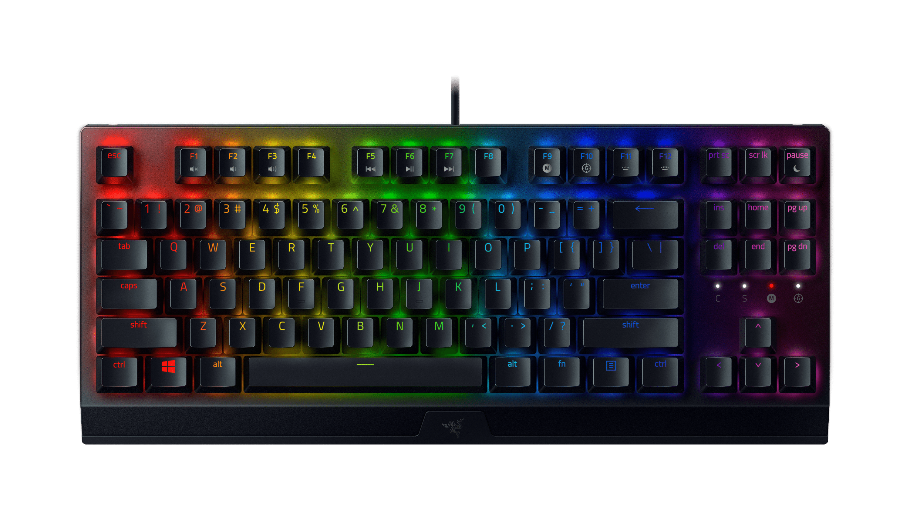 RZ03-03490200-R3U1 Blackwidow V3 Tenkeyless Green Switch US Mechanical Gaming Keyboard