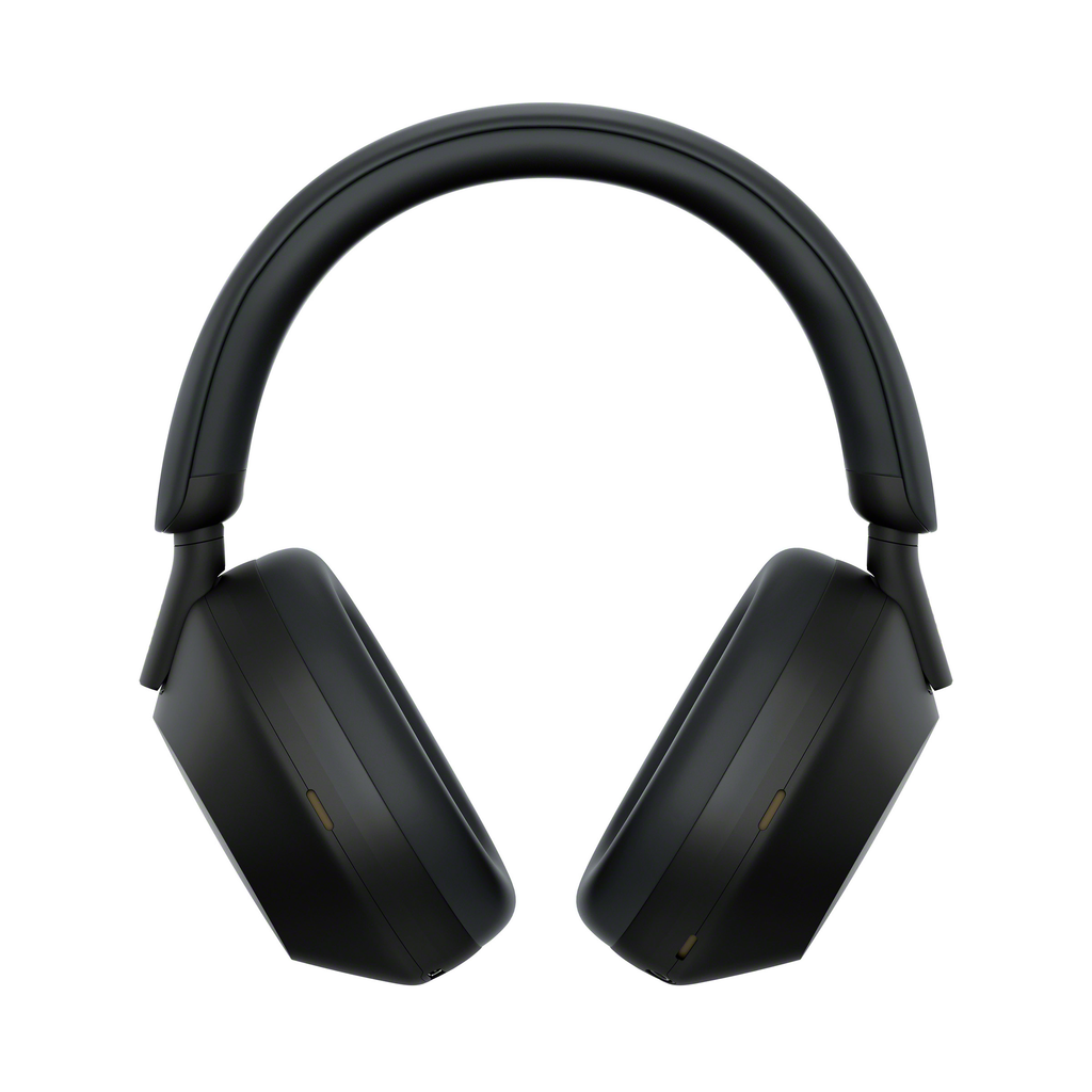 Sony WH1000XM5/SA Wireless Noise-Cancelling Over-The-Ear Headphones - Black, with Soft Case