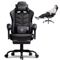 Ergonomic Gaming Chair with Footrest, Computer Gaming Chair for Adults,Colorful Black