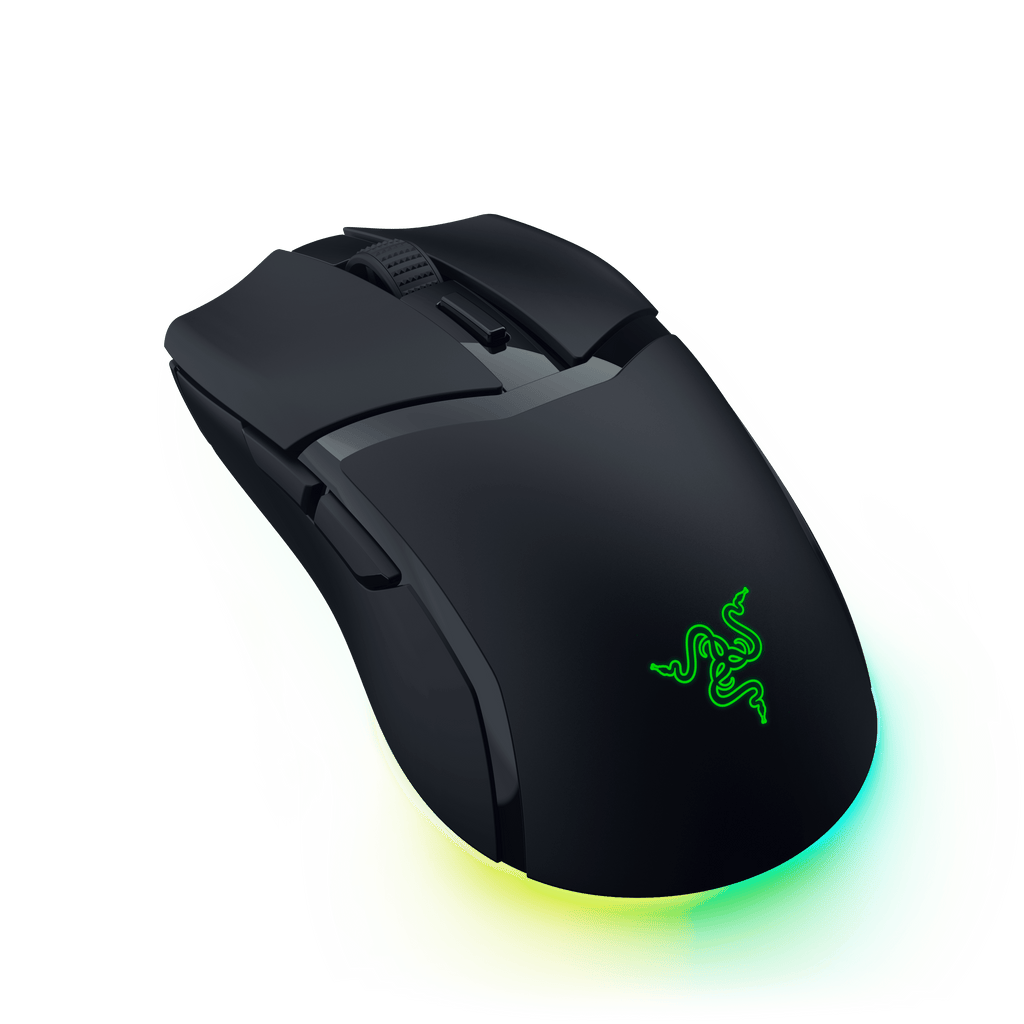 Cobra Hyperspeed - Lightweight Customizable Wireless PC Gaming Mouse, 2.4Ghz, Bluetooth, 62G, Black