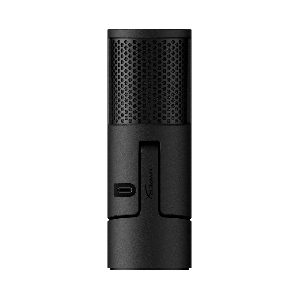 Solocast 2 – Gaming USB Condenser Mic for PC, USB-C to USB-A, Built-In Pop Filter, Internal Shock Mount, Plug and Play, 24-Bit / 96Khz, Compact Tiltable Stand - Black