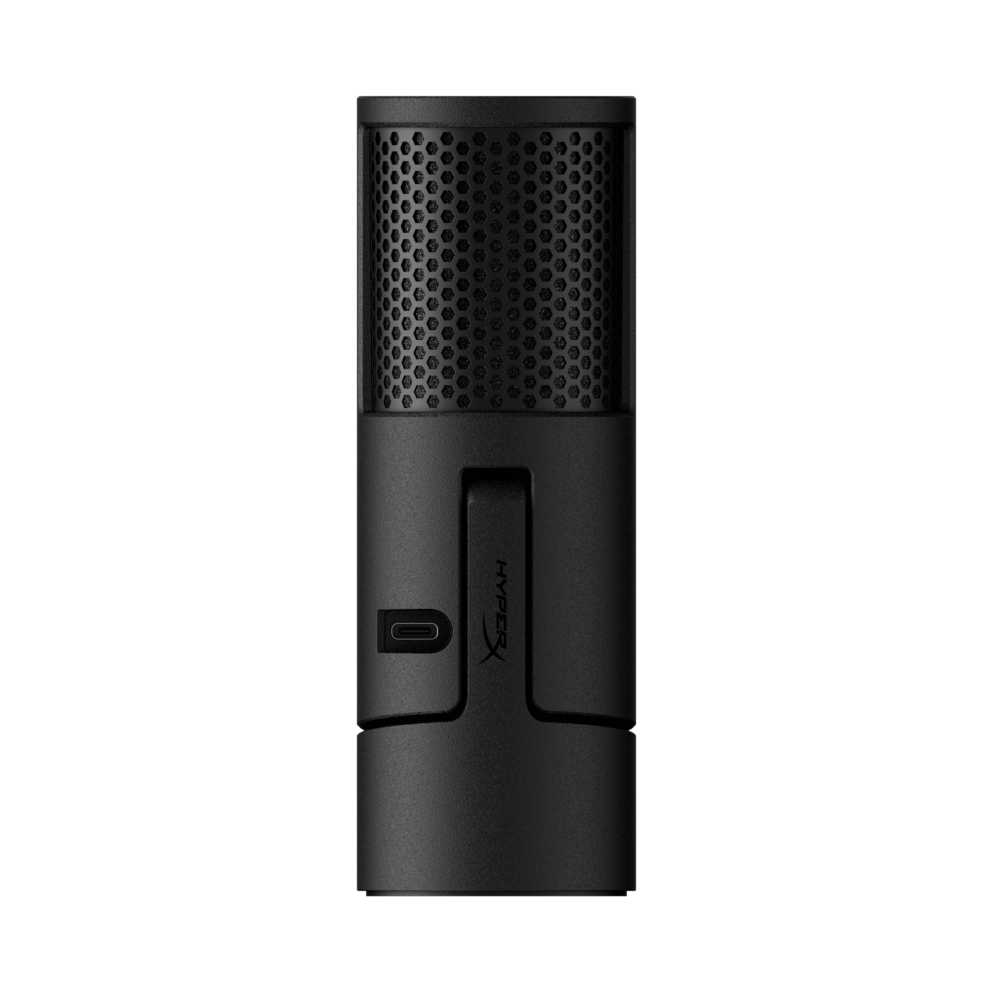 Solocast 2 – Gaming USB Condenser Mic for PC, USB-C to USB-A, Built-In Pop Filter, Internal Shock Mount, Plug and Play, 24-Bit / 96Khz, Compact Tiltable Stand - Black