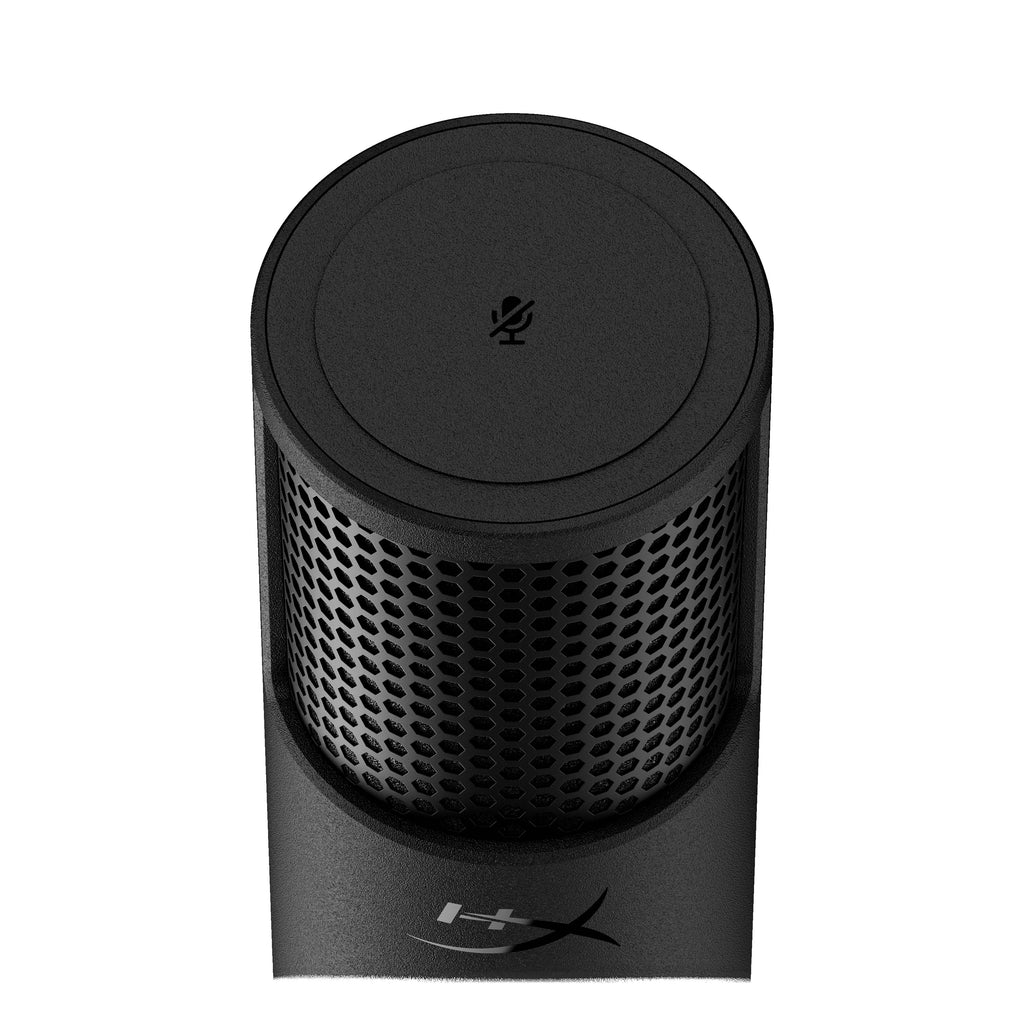 Solocast 2 – Gaming USB Condenser Mic for PC, USB-C to USB-A, Built-In Pop Filter, Internal Shock Mount, Plug and Play, 24-Bit / 96Khz, Compact Tiltable Stand - Black
